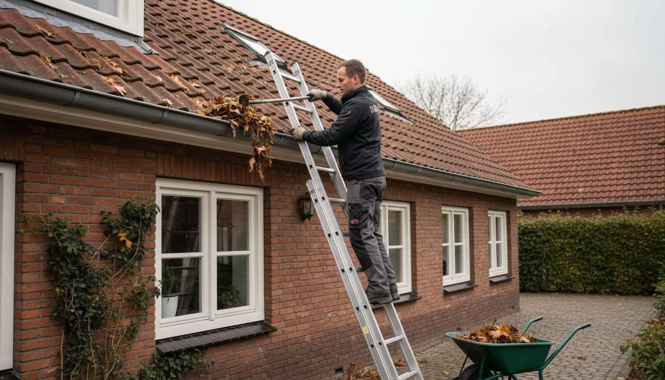 Dakgoot reinigen: wanneer moet u dit laten doen?