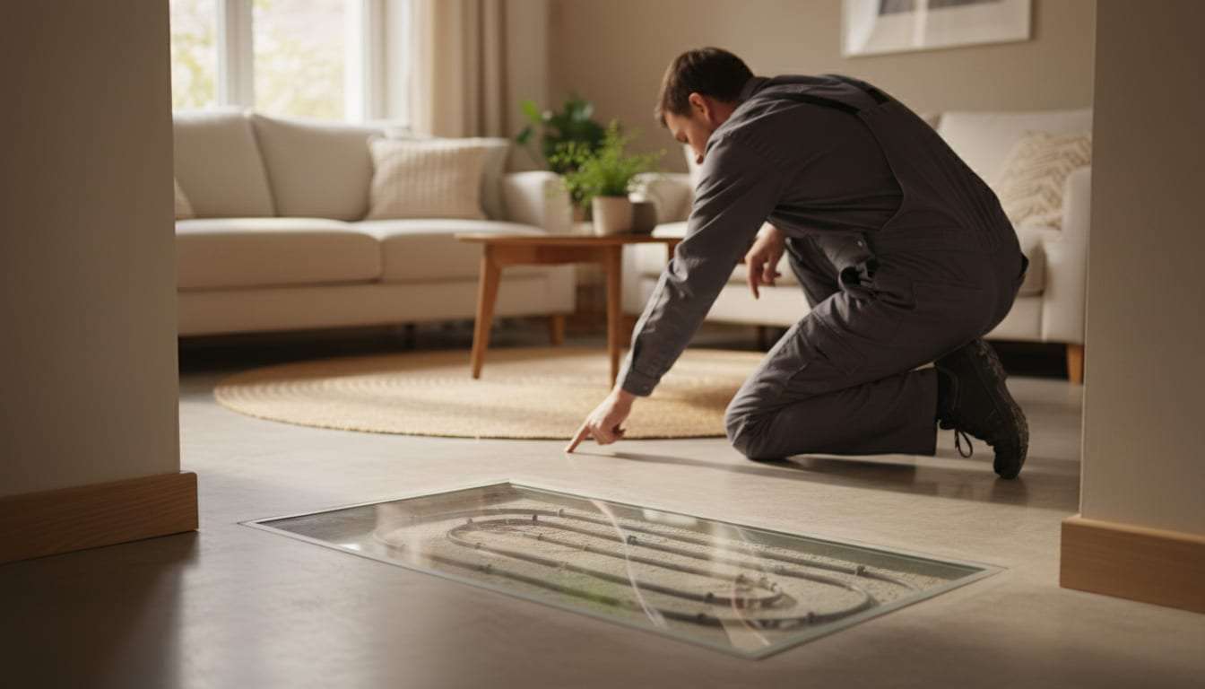 Elektrische vloerverwarming in bestaande woning: kan dat?