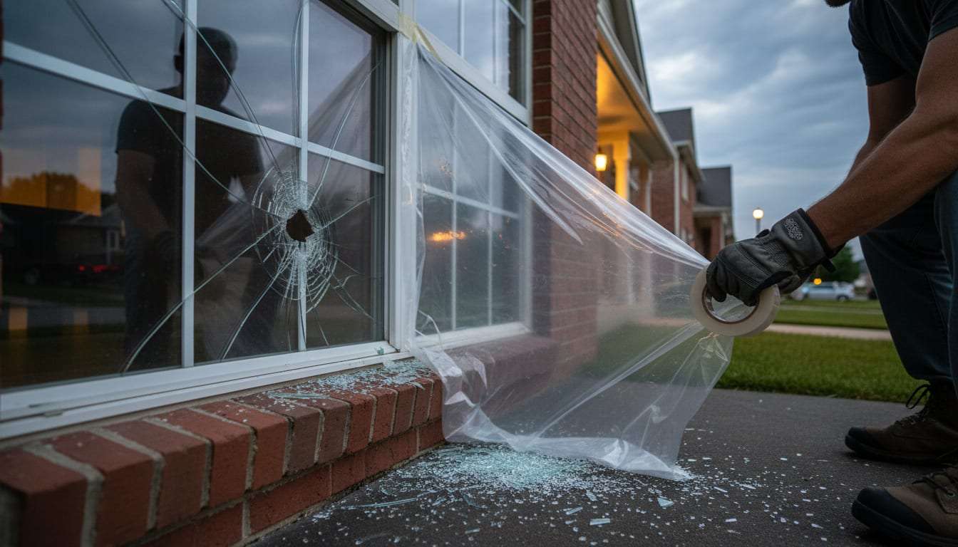 Ruit gebarsten of gesprongen? Dit zijn je eerste stappen (inclusief verzekering)