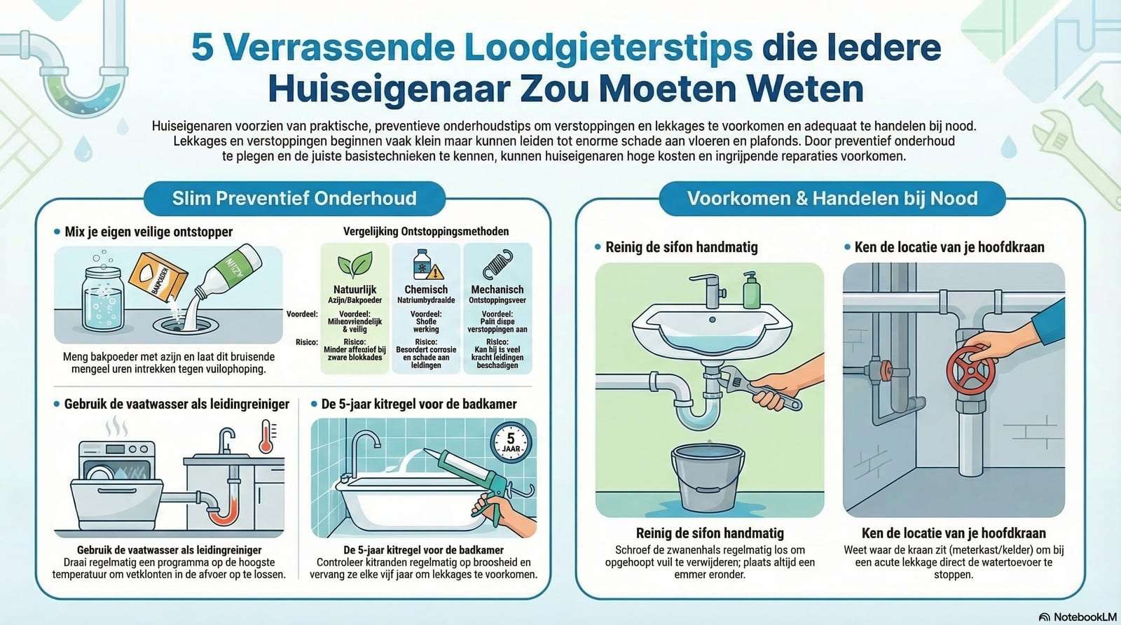 5 Verrassende Loodgieterstips die Iedere Huiseigenaar Zou Moeten Weten