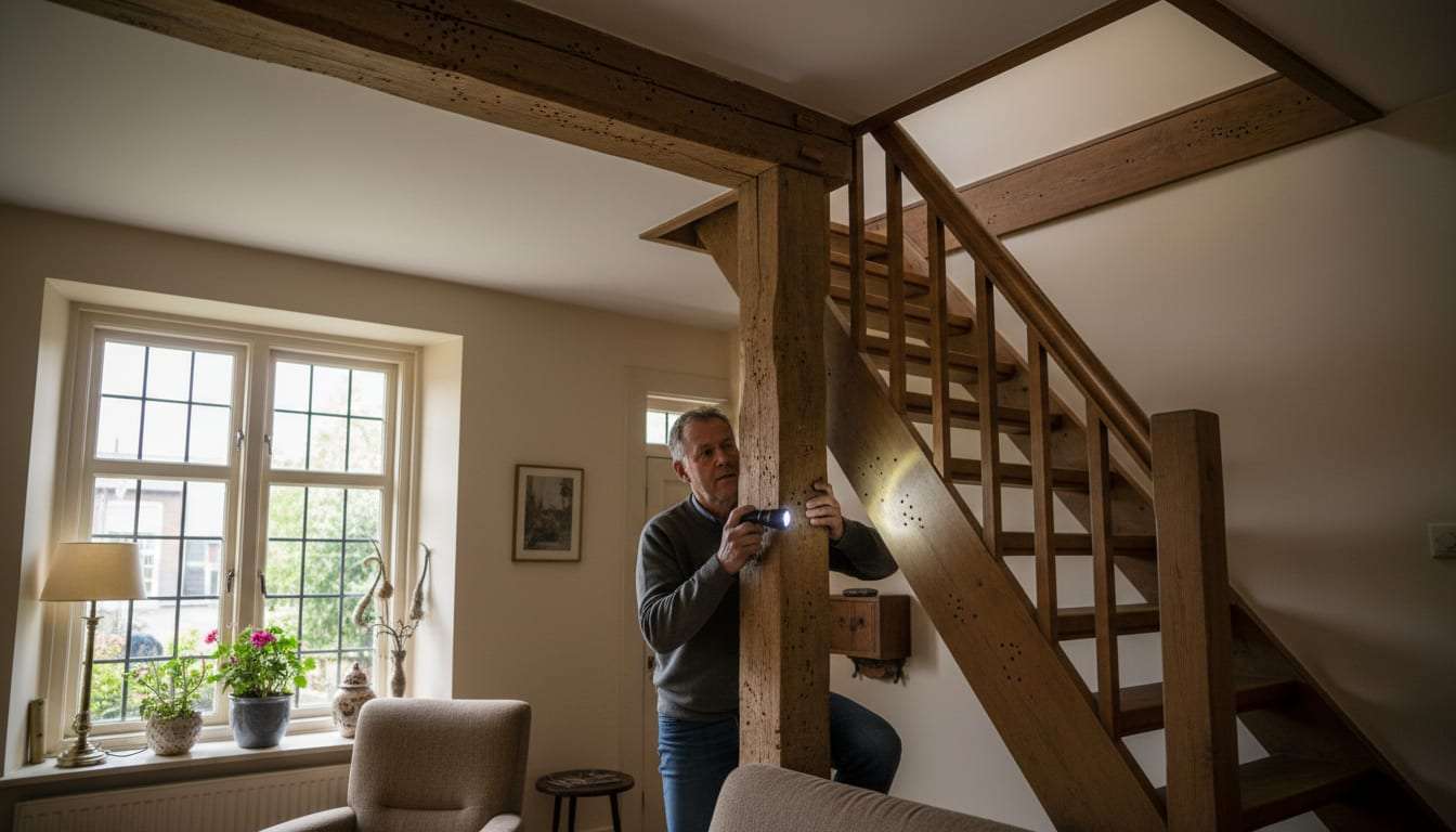 Houtworm in Huis: Hoe Herken Je de Schade op Tijd?