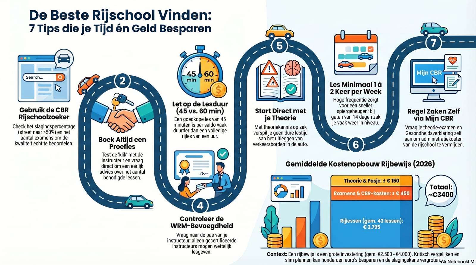 De beste rijschool vinden: 7 verrassende tips die je tijd én geld besparen