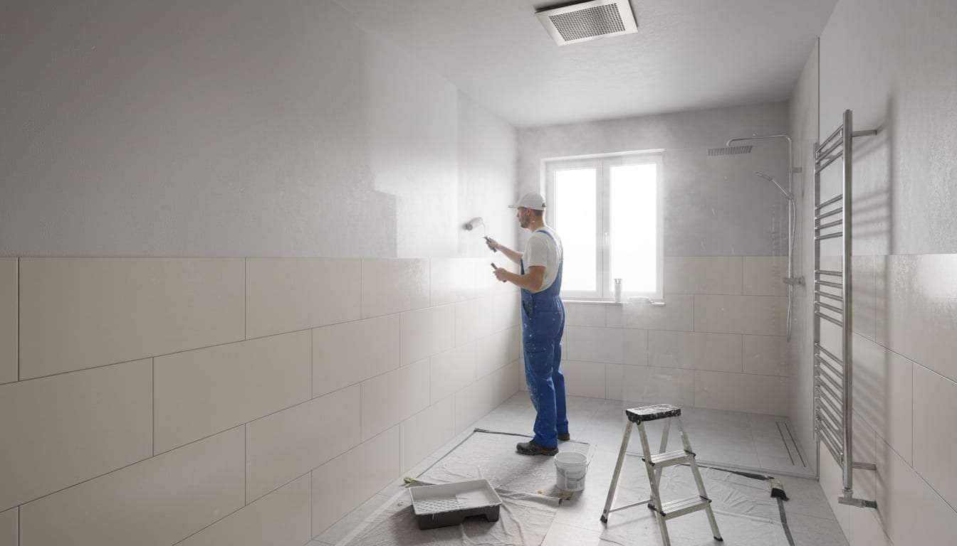 Muur verven in een vochtige ruimte: welke verf werkt het best?