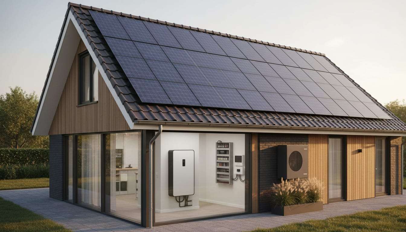 Hoeveel kWh thuisbatterij heb je nodig voor een warmtepomp?