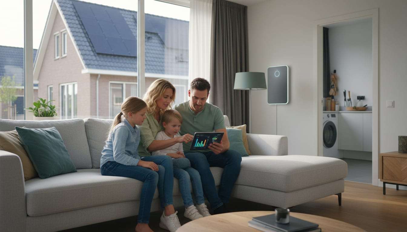 Hoeveel kWh thuisbatterij heb je nodig voor jouw gezin?