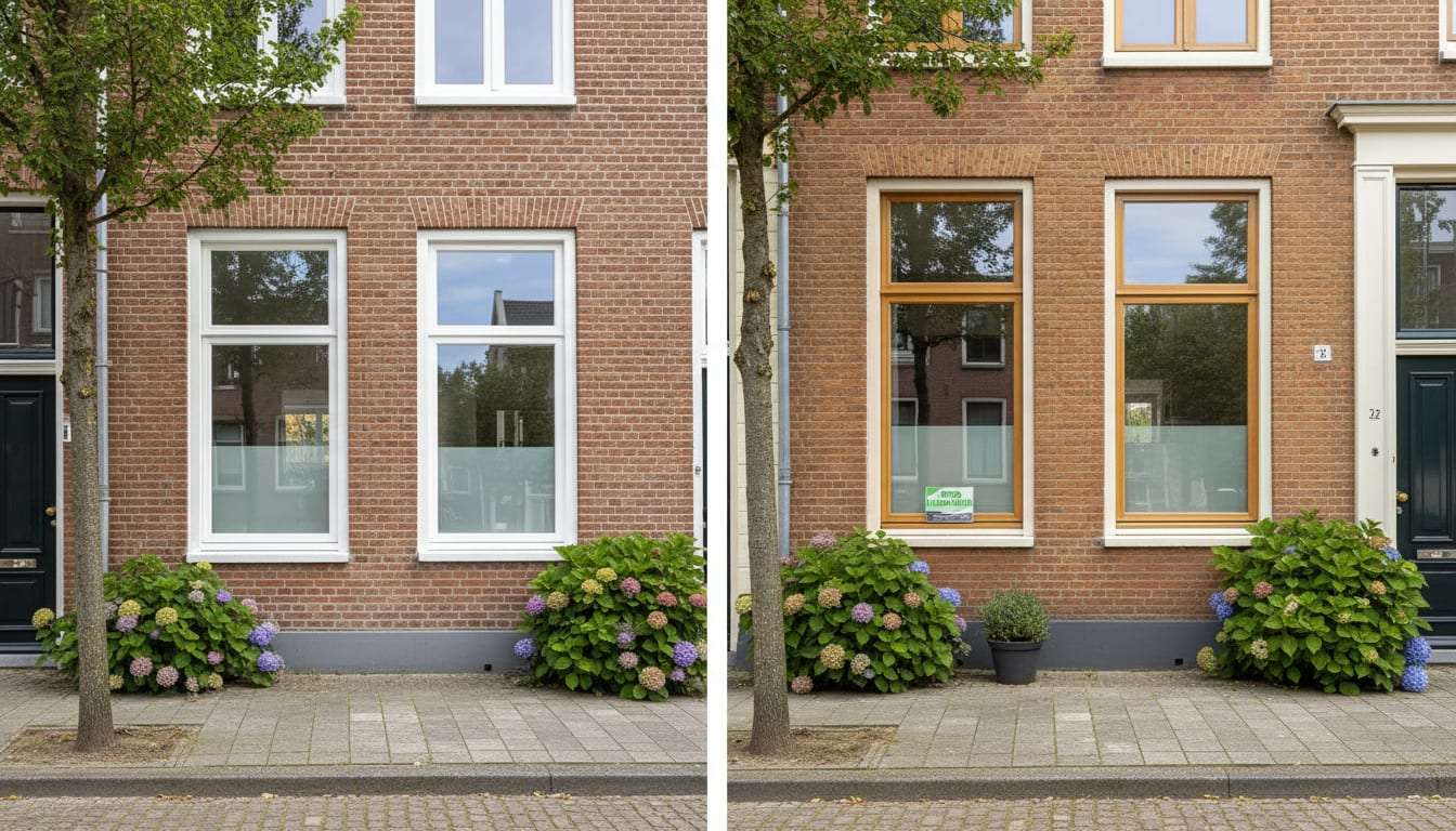 Kunststof kozijnen: wanneer zijn ze goedkoper dan hout?