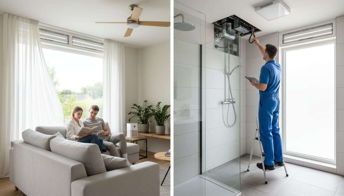 Ventilatie verbeteren in huis: welke oplossing past bij jouw woning?